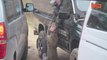 Leopard attacked Safari Guide and got run over by a Jeep