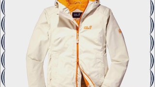 Jack Wolfskin Chilly Morning Women's Quilted Jacket Beige White Sand Size:XS