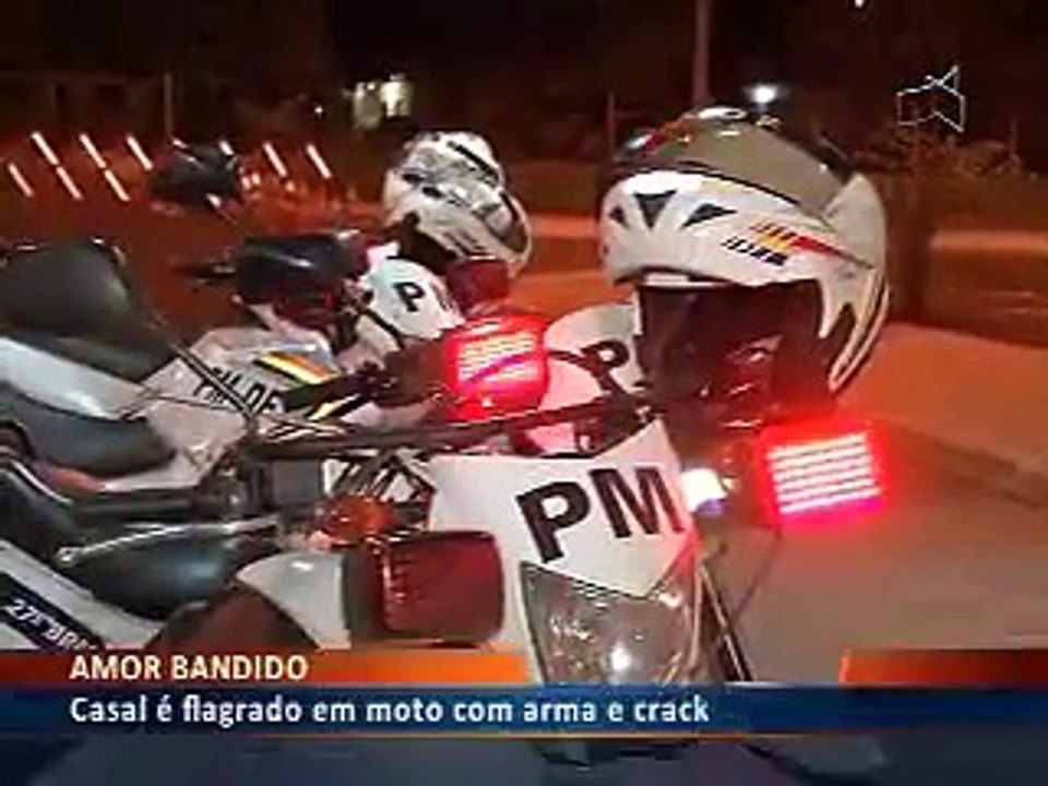 Casal preso