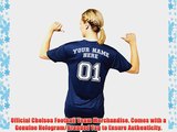Official Chelsea F.C. Football Personalised Customised T Shirt Your Name and Number Medium