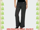 adidas Women's Golf Trousers - Grey Size 12