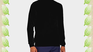 Ashworth Men's Performance Pima Half-Zip Wind Sweater - Black Large