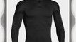 Under Armour 2014 Mens UA ColdGear Infrared Grid Zip Mock Golf Base Layer grey anthracite Size:S