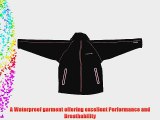 Benross X Tex Stretch Womens Waterproof Jacket - Black/Pink Size 8