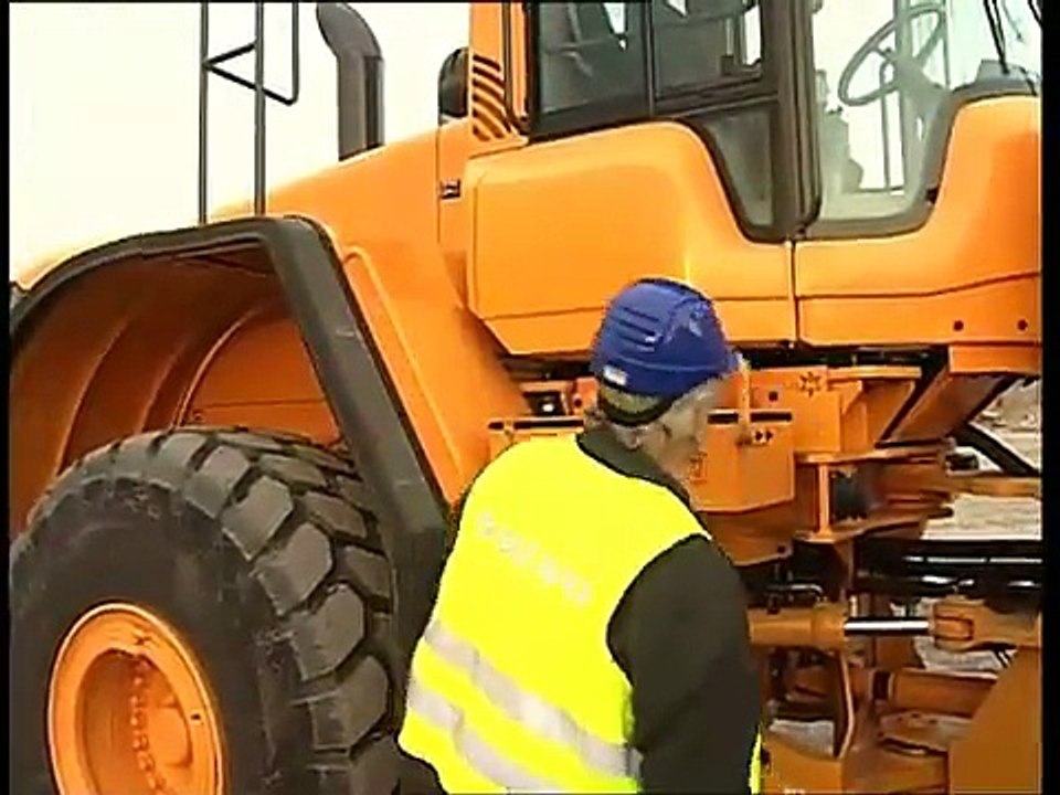 15. Körteknik Volvo hjullastare: Daglig tillsyn, service