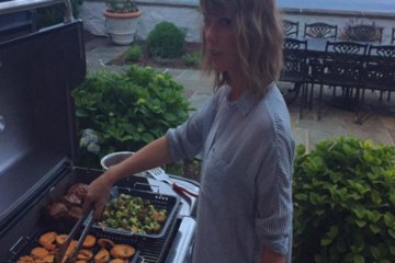 Calvin Harris y Taylor Swift se van de barbacoa