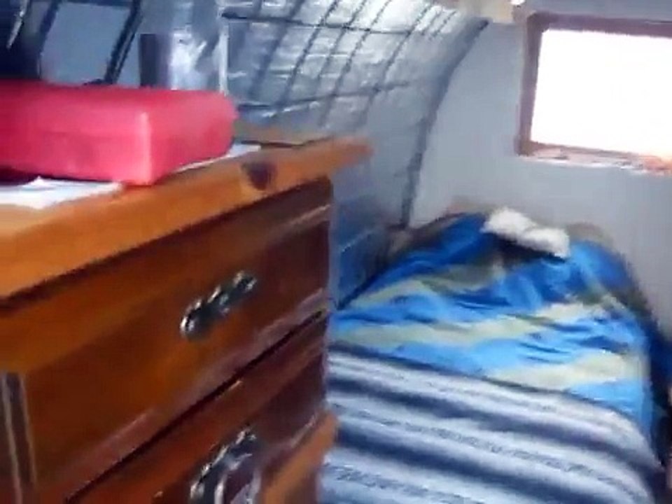 Phillip Moves In to Hut #3
