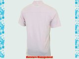 2014 Callaway Poly Emboss Logo Mens Golf Polo Shirt Blushing Bride Medium