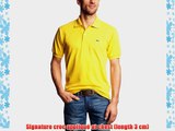 Lacoste Men's L1212-00 Polo Short Sleeve Polo Shirt Carambola S (Manufacturer Size:3)