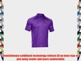 Under Armour Mens ColdBlack Embossed Polo Shirt 2014 Mens S Purple Mens S Purple