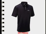 Stuburt Men's Sport Contrast Tip Golf Polo Shirt - Black/White Small