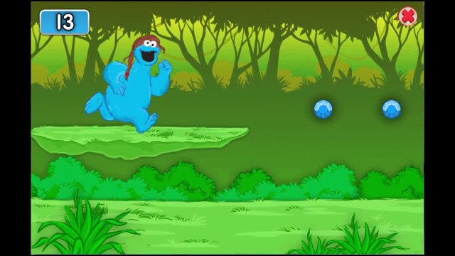 Sesame Street Color Me Hungry Cartoon Animation PBS Kids Game Play Walkthrough