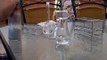 Experimento química reacción lluvia de oro (HD) - Chemical reaction golden rain