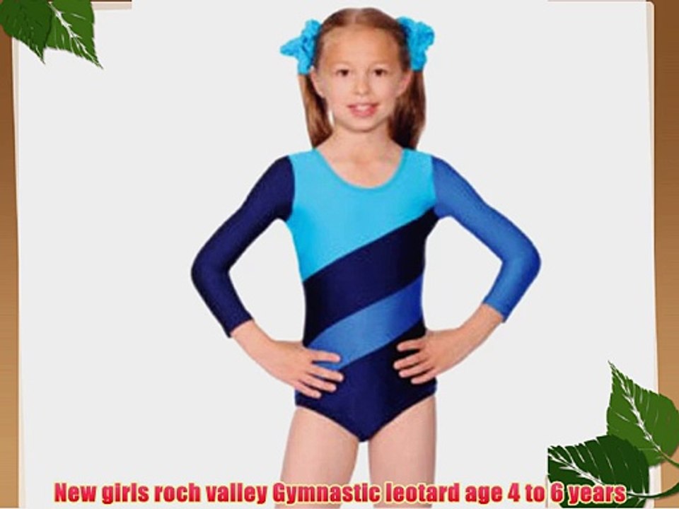New girls roch valley Gymnastic leotard age 4 to 6 years