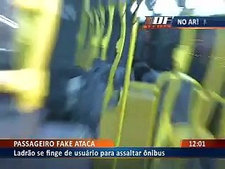 Assalto em ônibus