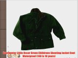 Deerhunter Little Oscar Green Childrens Shooting Jacket Coat Waterproof (140 is 10 years)