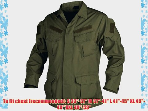 Helikon SFU Tactical Combat Army Mens Shirt Military Security Jacket Olive Green