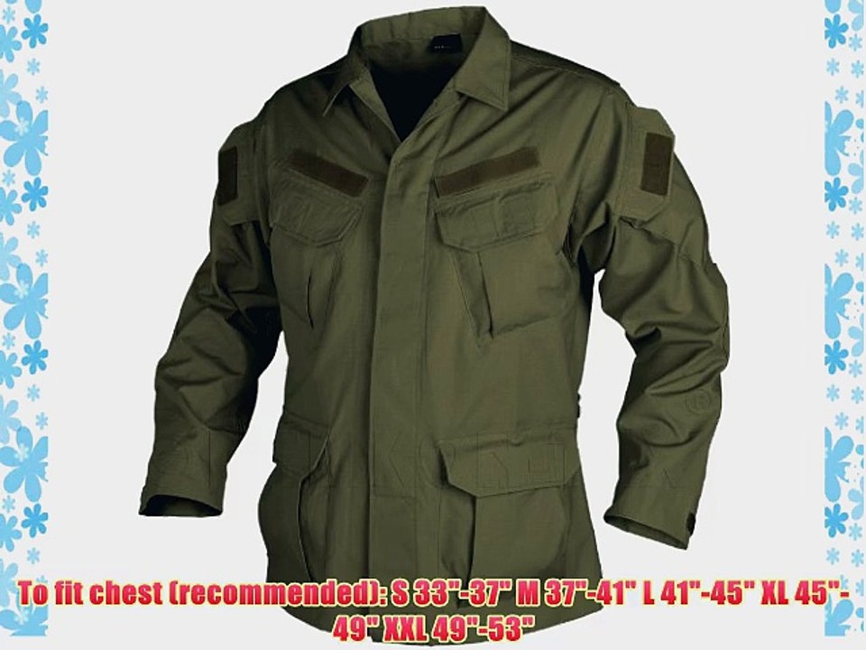 Helikon SFU Tactical Combat Army Mens Shirt Military Security Jacket Olive Green