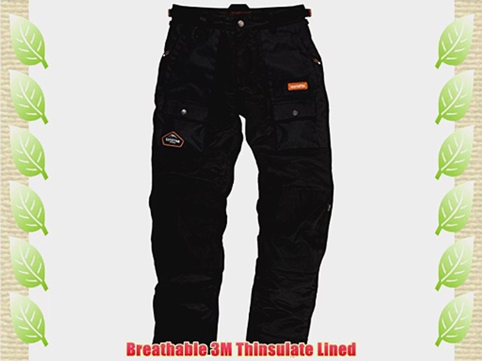 Scruffs Men's Expedition Thermo Heavy Duty Trousers - Black Medium