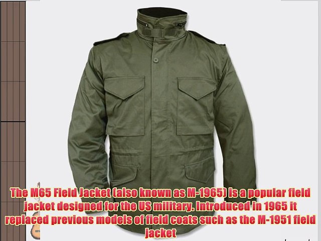 Mil Tec M65 Field Jacket Military Nyco Coat With Liner Surplus Olive Size S Video Dailymotion