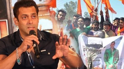 Salman khan Breaks His Silence On Religious Protestor
