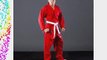 Blitz Poly Cotton Student Karate Suit - Red 4 - 170 cm