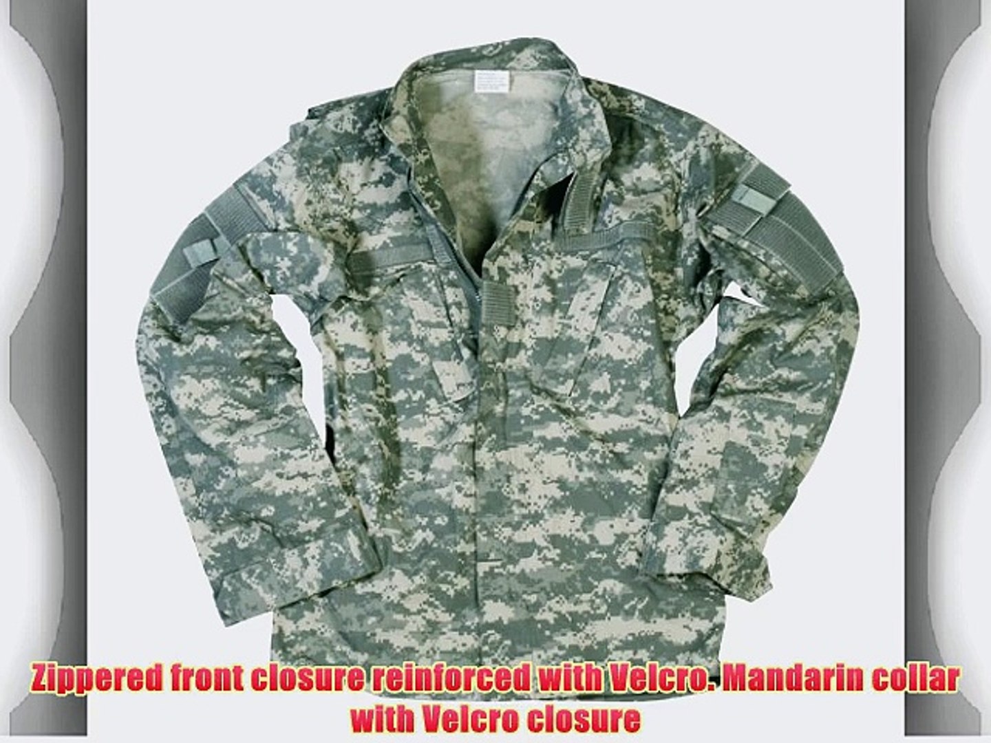 Teesar Tactical Mens Bdu Uniform Shirt Ripstop Cotton Hunting Jacket Woodland