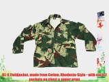 BE-X Fieldjacket made from Cotton Rhodesia-Style - with each 2 pockets on chest