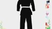 Blitz Sports Adult Cotton Student Karate Suit - Black 170cm
