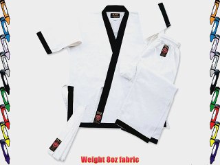 M.A.R International Karate Uniform GI Suit Outfit Clothing Gear Shokotan Shukokai White With