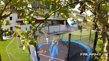 Trampoline Fails Compilation    FailArmy (2)