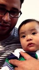 BABY Cries When DAD Cries! ッ