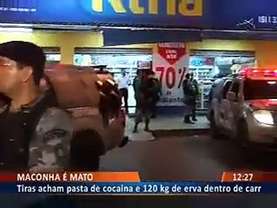 Apreensão de drogas
