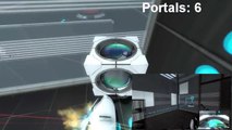 Portal 2: Least Portals (Co-op) | Course 1, Team Building (8 Portals)