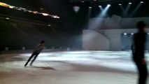 Plushenko practice jumps and his risky 
