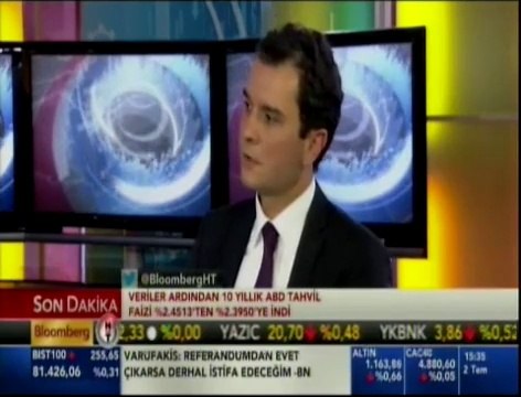 Odeabank Ekonomik Araştırmalar ve Stratejik Planlama Direktörü Ali Kırali Bloomberg HT Akıllı Para 2.7.2015