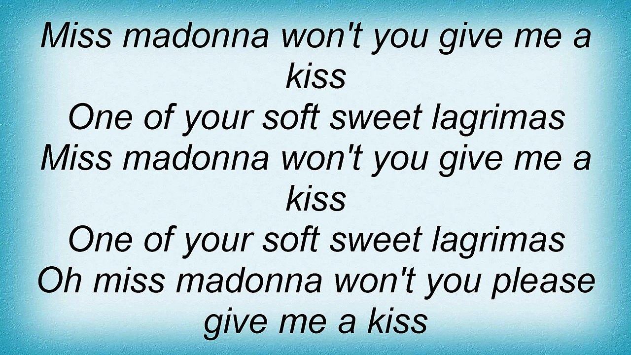 Cocorosie - Madonna Lyrics