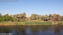 El rio Nilo en Egipto - Landscapes of the Nile River in Egypt
