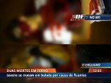 Duas mortes em festa