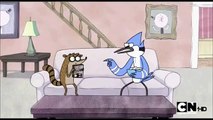 Mordecai and Rigby watch Patrick Hates This Channel