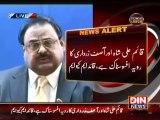 Breaking News Altaf Hussain Asif Zardari Per Shadid Barham