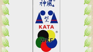 Kamikaze KATA-WKF Karate Gi Uniform White 100% Cotton (0 / 130 cm)