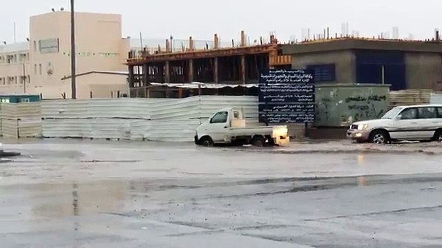 امطار تبوك 1434/3/15