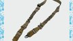 Condor Army CBT 2 Point Bungee Strap Sling Airsoft Webbing Shooting Coyote Tan