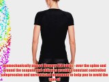 Skins A200 Short Sleeve Women's Compression Top - Black/Black M