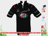 SIX NATIONS BREATHABLE RUGBY SHIRT BY LIVE FOR RUGBY SIZES XL - 3XL (MEDIUM)