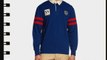 RBS 6 Nations Men's Longsleeve Heritage Rugby Shirt - Blue Medium