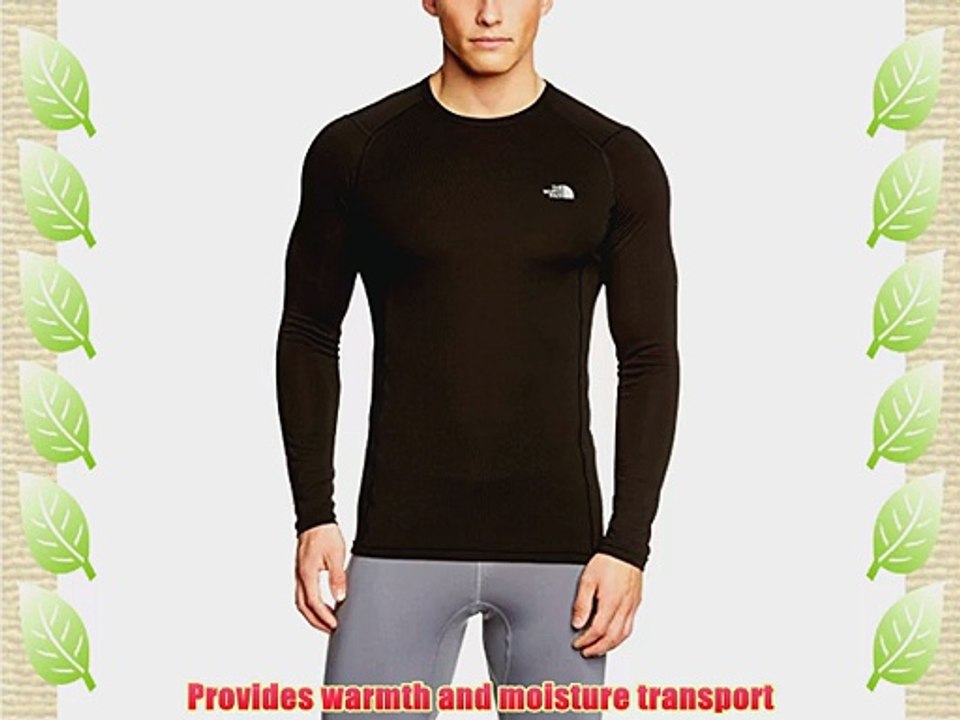 The North Face Men's Warm Crew Neck Long Sleeve Base Layer - TNF Black Large