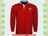 Wales Welsh Cymru Rugby Shirts Unisex Adults Collar Full Sleeve S M L XL XXL 3XL 4XL 5XL (4XL)