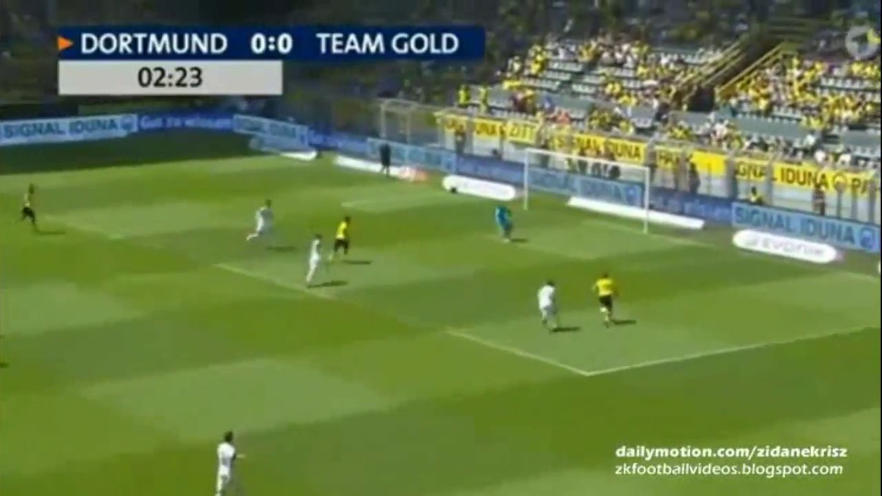 1-0 Jakub Blaszczykowski Goal - Borussia Dortmund v. Germany XI (Team GOLD) 04.07.2015